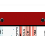WhiteCoat Clipboard® Trifold - Red Critical Care Edition